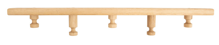 Klädhängare 5 knopp Furu 50 cm Home>it